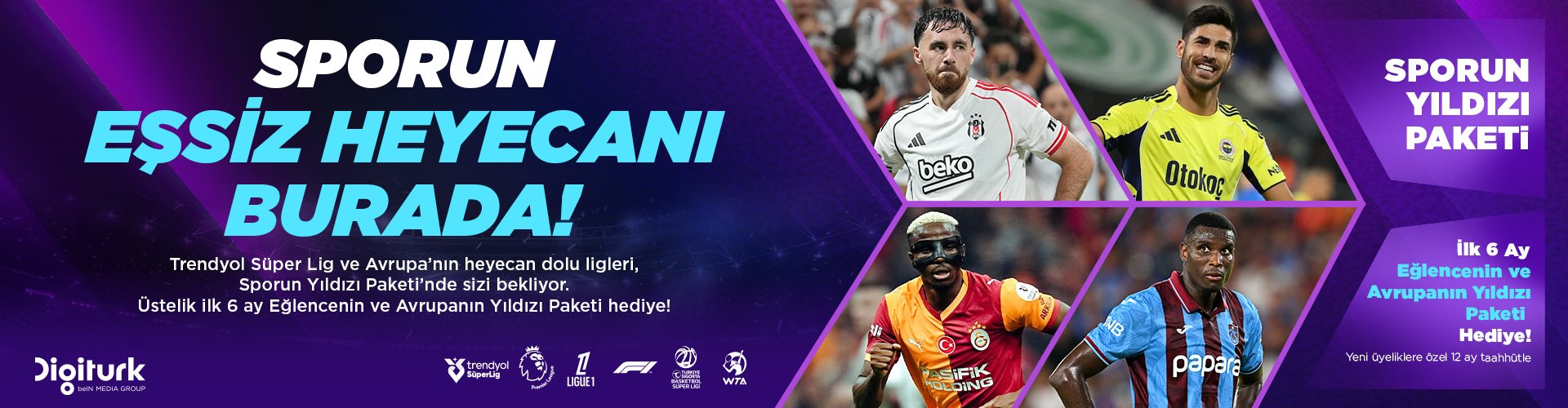 Sporun Eşsiz Heyecanı Burada!